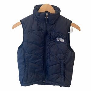 The North Face Black Puffer Ski Vest Quilted XS